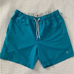 Penguin Swim Trunks